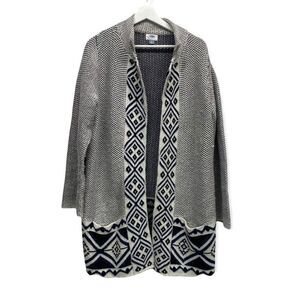 Old Navy Blue & Gray Coatigan